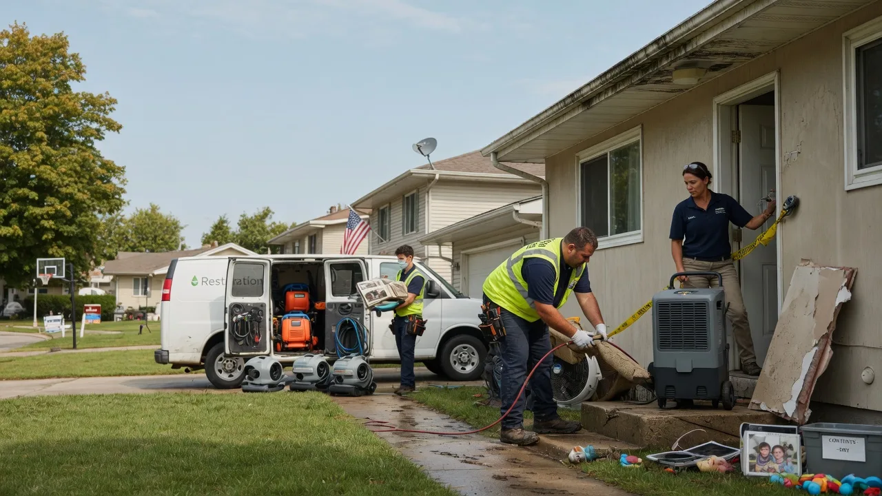 Water Damage Restoration in Combs, AR near me